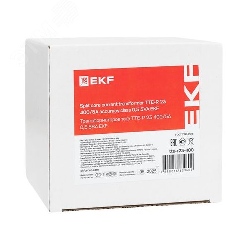 Трансформаторов тока ТТЕ-Р 23 400/5А 0,5 5ВА EKF - фото 11
