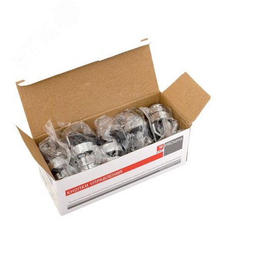 Механизм переключателя исполнительный ХB4 на 2 положения возвратный без фиксации без подсветки с длинной ручкой PROxima - фото 10