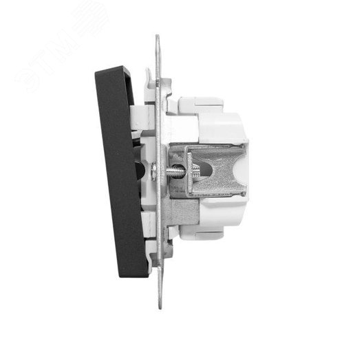 Эпика Механизм выключателя 1кл. кнопочный черный EKF - фото 5