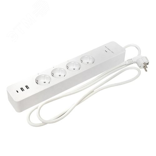 Изображение товара Умный удлинитель Connect PRO Wi-Fi c USB (шт)