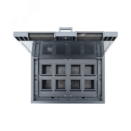 Лючок напольный с изменяемой глубиной C-Line 16 (с приборной рамкой) - фото 12