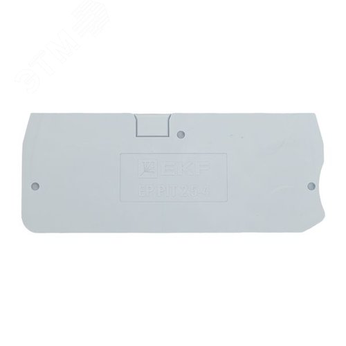 Заглушка для 2.5 Push-in 4 вывода серая - фото 2