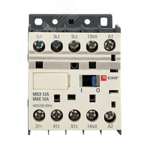 Миниконтактор МКЭ 12А 400В 1NO PROxima - фото 3