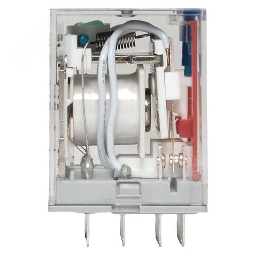 Реле промежуточное с кнопкой и мех. Индикацией RPAt 22/4 5A 110В DC EKF - фото 6