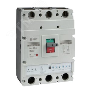 Изображение товара Выключатель автоматический ВА-99М 800/800А 3P 75кА с электронным расцепителем PROxima (шт)