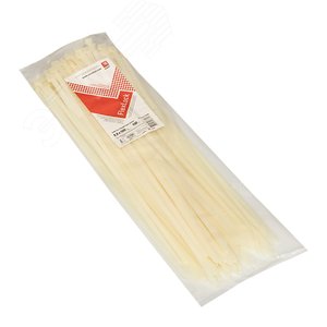 Хомут P6.6 стандартный белый 8.8x500 (100шт) FlexLock PROxima - фото 2