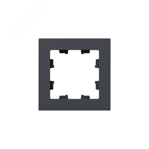 Изображение товара Рамка 1-местная графит. пластик Эпика EKF (шт)