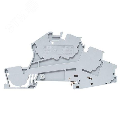 Клемма пружинная трёхуровневая N/L/PE ST 2.5 мм2 5 выводов EKF - фото 5