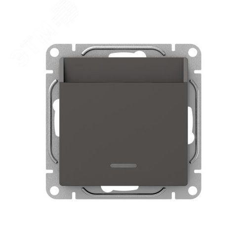 Механизм выключателя. карточный. с подсветкой. мокко Эпика EKF - фото 1