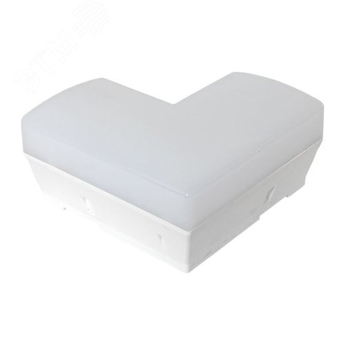 Коннектор фигурный для светодиодных линейных светильников ДБО-L белый 8Вт 6500К IP20 LUMA - фото 10