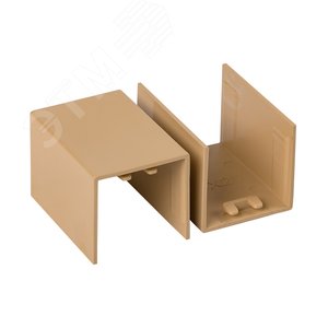 Соединитель (25х25) (4 шт) Plast PROxima под светлое дерево - фото 2