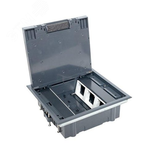 Лючок напольный с изменяемой глубиной C-Line 12 (с вертикально расположенной приборной рамкой) - фото 12