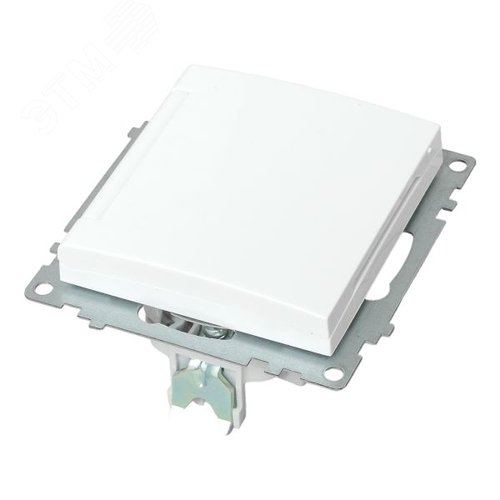 Валенсия Механизм розетки 1-местной с/з 16А белая с крышкой и защ. штор. IP44 EKF - фото 6