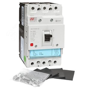 Выключатель автоматический AV POWER-1/3 160А 80kA TR AVERES - фото 4