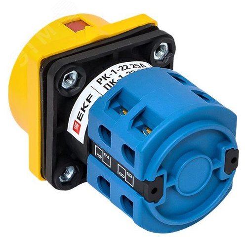 Переключатель кулачковый ПК-1-22 25А 2P 1-0-2 с блокировкой IP65 PROxima - фото 9