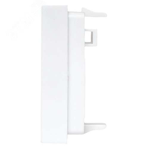 Вставка розеточная TERACOM PRO 45x45мм формат Mosaic на 2 модуля Keystone со шторками и маркерами белая - фото 6