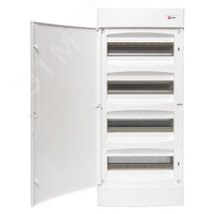 Щит распределительный навесной Unix белая дверь 4х12 модулей IP41 EKF PROxima - фото 4