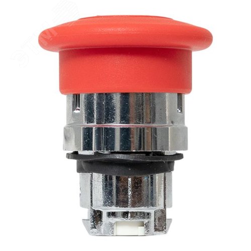 Механизм кнопки исполнительный XB4 Грибок красный поворотный с фиксацией с замком IP65 - фото 5