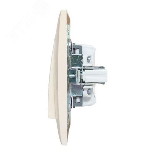 Валенсия выключатель 3-кл. 10А кремовый - фото 4