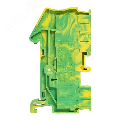 Клемма заземления Push-in 2.5 мм2 3 вывода EKF - фото 4