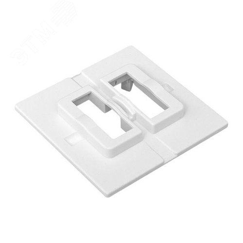 Эпика Пластина переходная для 1 или 2х клавишного выключателя IP44 белый EKF - фото 6