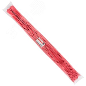 Трубка термоусаживаемая ТУТ нг 4/2 красная в отрезках по 1м PROxima - фото 2