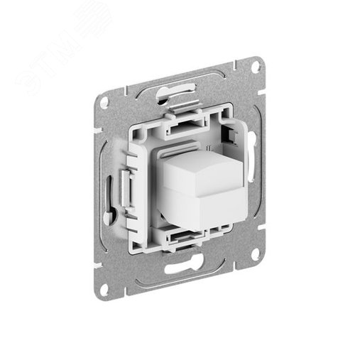 Механизм розетки RJ45 (cat5)  мокко Эпика EKF - фото 2