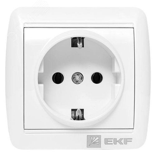 Владивосток Розетка 1-местная 16А с заземлением IP44 EKF - фото 2