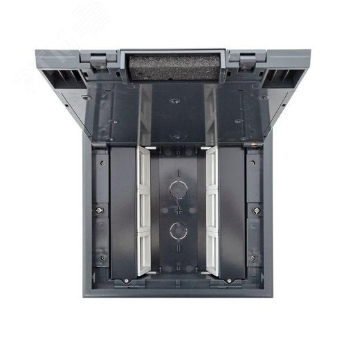 Лючок напольный с изменяемой глубиной C-Line 12 (с вертикально расположенной приборной рамкой) - фото 13