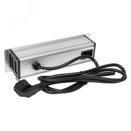 Встраиваемый настольный розеточный блок, 10 модулей, C-Line - фото 7