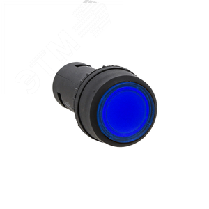 Изображение товара Кнопка SW2C-10D с подсветкой синяя NO 24В PROxima (шт)