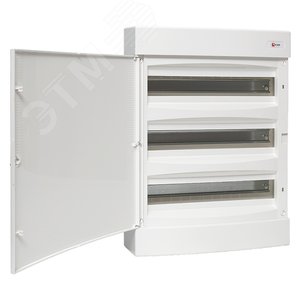 Щит распределительный навесной Unix белая дверь 3х18 модулей IP41 EKF PROxima - фото 3