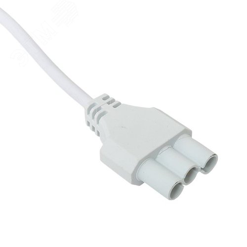 Кабель для подключения светодиодных линейных светильников ДБО-60/120/150 белый 1 метр 3x0,75 мм2 - фото 2