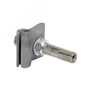 Зажим прута универсальный малый 51510 HZ 30x30 мм с анкером PROxima - фото 2