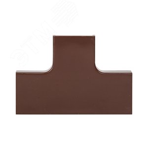 Угол T-образный (20х10) (4 шт) Plast под темное дерево - фото 2