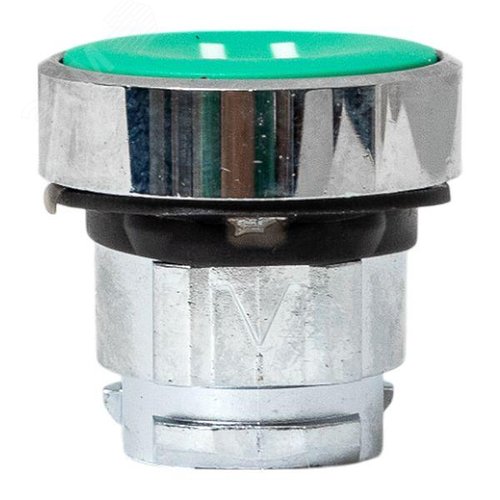 Исполнительный механизм кнопки II XB4 зеленый плоский возвратный без фиксации IP65 - фото 3