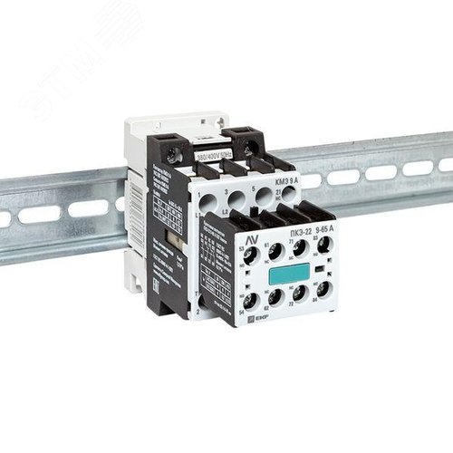 Комплект КМЭ 9А 1NC 400В АС с дополнительными контактами 2НО+2НЗ EKF AVERES - фото 2