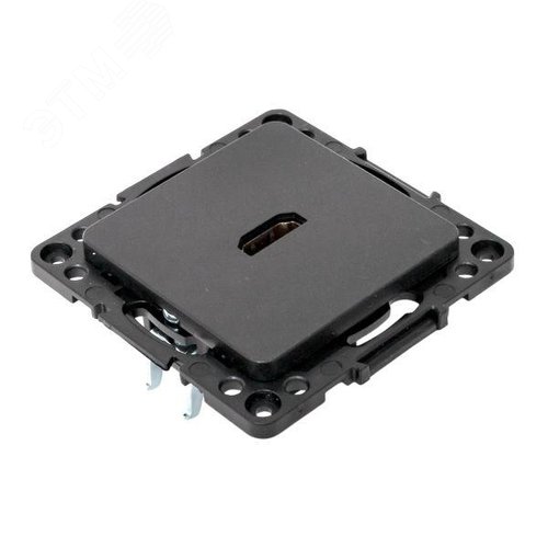 Стокгольм Механизм розетки HDMI черный EKF - фото 7