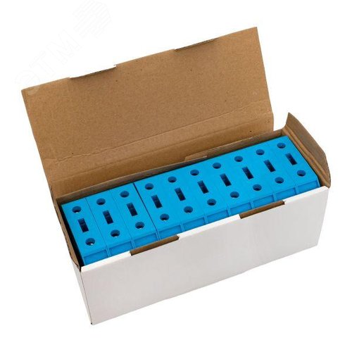 Клемма проходная винтовая UT 70 мм2 синяя EKF - фото 11