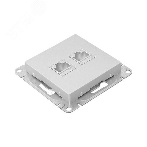 Эпика Механизм розетки RJ45 (cat5) алюминий EKF - фото 6