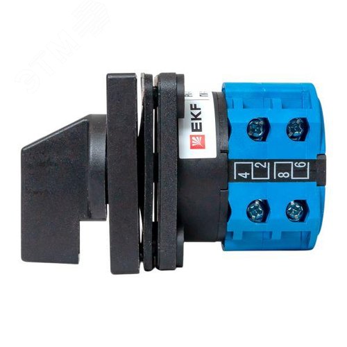 Переключатель кулачковый ПК-1-52 10А 2P 1-2 IP65 - фото 5