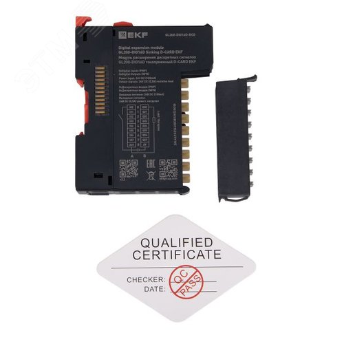 Модуль расширения дискретных сигналов GL200-DIO16D токоприемный D-CARD - фото 11