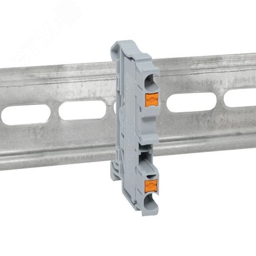 Клемма проходная Push-in 2.5 мм2 серая EKF - фото 2