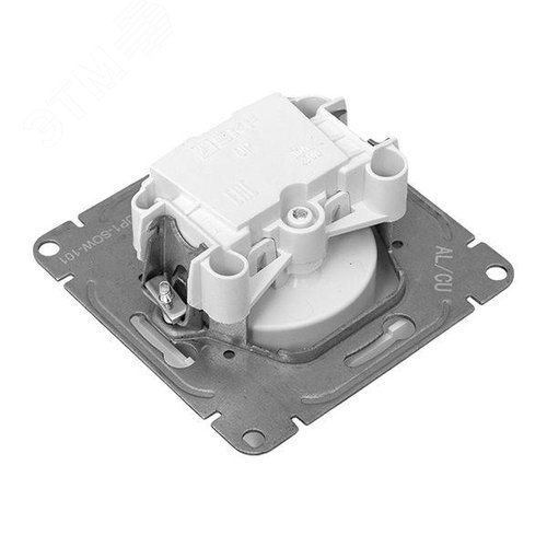 Эпика Механизм розетки 16А без заземления со шторками белый EKF - фото 9