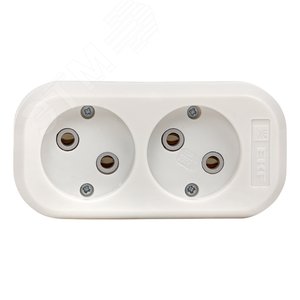 Колодка без заземления 2х10 А 2.2 кВт Эксперт - фото 3