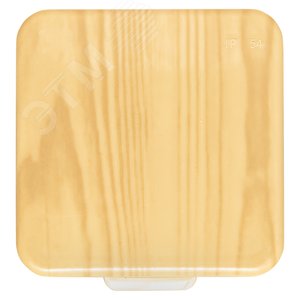 Коробка распаячная КМР-030-037 пылевлагозащищенная без мембранных вводов (73х73х49) светлое дерево PROxima - фото 4