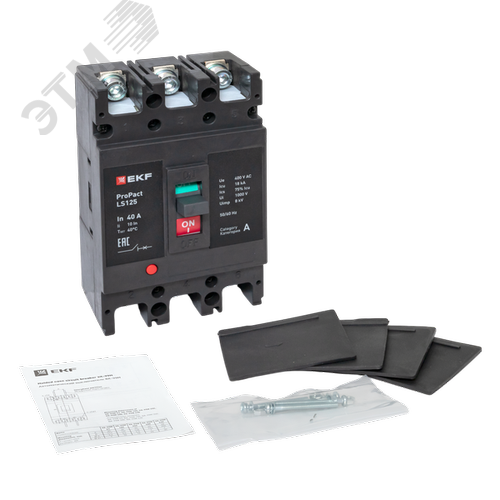 LS125 18кА 3P 40А ProPact EKF - фото 10