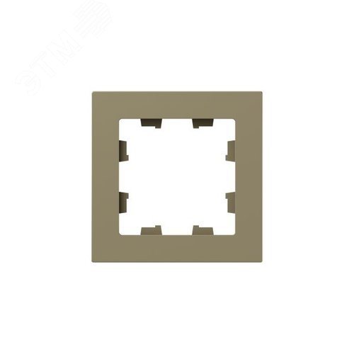 Изображение товара Рамка 1-местная шамп. пластик Эпика EKF (шт)