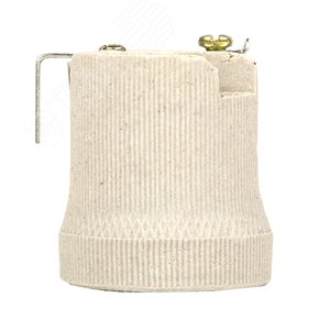 Патрон керамический Е27 с держателем - фото 2