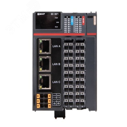 Программируемый логический контроллер (ПЛК) EC321 токоподающий D-CARD - фото 3